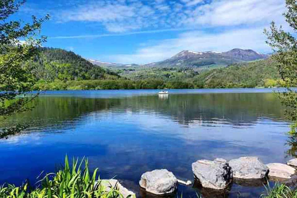 Camping near Lac Chauvet